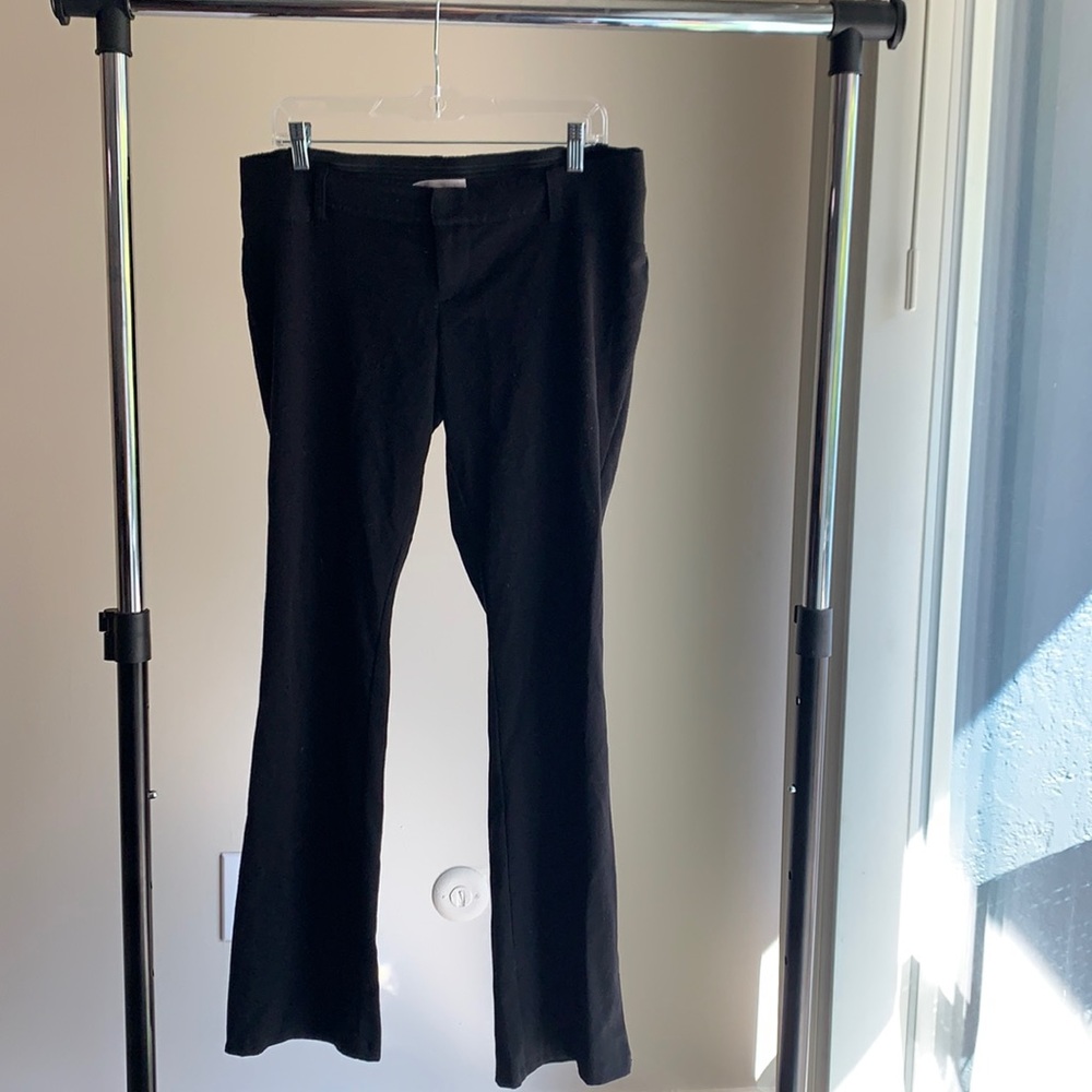 Maternity boot cut dress pants